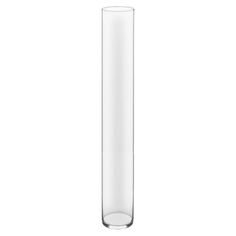 a tall glass vase sitting on top of a table