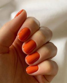 Orange Nail, Summer Nails Colors, Orange Nails, Dream Nails, Nail Manicure