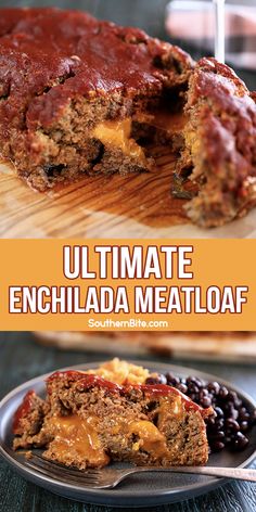 the ultimate meatloaf recipe is ready to be eaten