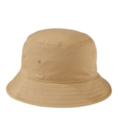 With classic bucket hat styling and cool, lightweight cotton fabric, this will be your go-to companion all summer long. Slightly Fitted. Shell is 100% cotton twill. Sweatband is 60% polyester/40% CoolMax® polyester mesh. Handwash, dry flat. Brim is just the right width to keep the sun out of eyes without impairing your vision. Classic bucket hat styling. Imported. | Adults' Cotton Bucket Hat Beige Cotton Bucket Hat With Short Brim, Casual Beige Canvas Bucket Hat, Classic Cotton Bucket Sun Hat, Classic Cotton Bucket Hat, Beige Canvas Bucket Hat For Summer, Classic Summer Cotton Bucket Hat, Summer Beige Canvas Bucket Hat, Classic Cotton Sun Hat With Short Brim, Classic Cotton Sun Hat For Spring