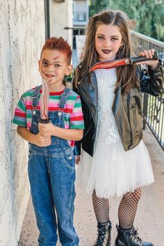 Sibling Halloween Costume Ideas for Older Sister Younger Brother Older Sister Younger Brother, Costume Ideas For Siblings, Sibling Halloween Costumes, Sibling Costume, Costume Guide, Younger Brother, Older Sister, Cute Costumes