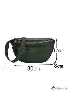 BirdinBag - Stylish Luxury Womens Waist Bag - Phone Pack, Purse, and Fashionable Fanny Pack Versatile Belt Bag With Large Capacity For Everyday, Versatile Green Bags With Pockets, Pouch Shoulder Bag With Pockets For Errands, Green Bag With Zipper Pocket For Daily Use, Trendy Large Capacity Pouch Belt Bag, Everyday Large Capacity Tote Belt Bag, Versatile Green Satchel With Zipper Pocket, Green Shoulder Bag With Zipper Pocket, Large Capacity Pouch Belt Bag For Daily Use