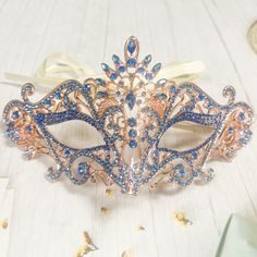 Durable Quality: This Crystal Masquerade Mask Is Made Of High-Quality Alloy And Rhinestone Diamond. They Are Manual Workmanship, Very Comfortable To Wear. Elegant Design: The Masquerade Mask Is Encrusted Shinny Diamond Rhinestone And Crystal. The Intricate And Delicate Are Very Glamorous, Elegant And Luxury. Princess Style: You Will Be The Center Of Attraction At Party When You Wear The Princess Style Fancy Mask. Various Occasion: The Masks Are Perfect For Masquerade Party, Festivals, Carnival T Princess Masquerade Mask, Fancy Masquerade Mask, Full Masquerade Mask, Sorority Masquerade Formal, Elegant Blue Masquerade Mask For Parties, Blue Venetian Masquerade Mask For Party, Blue Masquerade Mask For Mardi Gras Carnival, Blue Masquerade Mask For Mardi Gras Costume Party, Blue Masquerade Mask For Carnival Costume Party