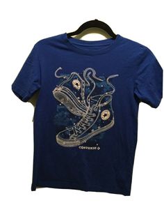 Blue Graphic Tee With Print, Blue Graphic Tee With Back Print, Blue Graphic Tee, Blue Graphic Design T-shirt With Short Sleeves, Blue Grunge Graphic Print T-shirt, Blue Cotton Grunge T-shirt, Vintage Tshirt Design, Y2k Graphic Tees, Bleaching Clothes