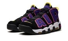 Nike Air More Uptempo 96, Purple Basketball Shoes, Uptempo 96, Air Logo, Nike Air More Uptempo, Nike Air More, Purple Sneakers, Nike Models, Adidas Spezial