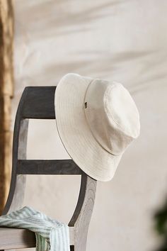 Handmade from lightweight and breathable cotton, this bucket-style version of our colorful crusher hat is perfect for a day at the beach or in the garden. Packable construction pairs with UPF 50 sun protection (96-99% of sun's rays) and an inner drawstring to assure a comfortable fit. Casual Flat Brim Bucket Hat For Beach Season, Cotton Bucket Hat With Uv Protection For Vacation, Adjustable Cotton Bucket Hat With Uv Protection, Casual Bucket Hat With Uv Protection And Flat Brim, Lightweight Cotton Summer Hats, Casual Bucket Hat With Uv Protection Flat Brim, Adjustable Cotton Beach Hat, Adjustable Cotton Sun Hat With Uv Protection, Adjustable Cotton Summer Hat