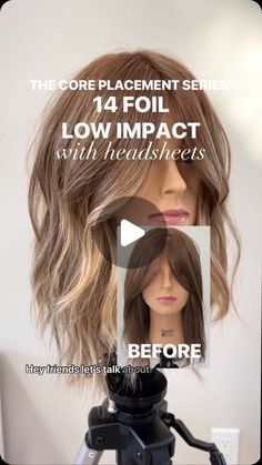 CARLY  ZANONI • Color & Placement Expert For Hairstylists on Instagram: "📌SAVE THIS FOR WHEN YOUR CLIENT WANTS A LOW IMPACT COLOR! 

I talk soooo much about how finding 2 to 3 “core” placements helped reduce my anxiety a ton and helped me to become more efficient. Here’s one of my go to placements for when I just want to create a few pops and leave plenty of dimension! 

👉🏼 A VERY IMPORTANT TIP: Add or delete foils if needed! I utilize these “core” placements on almost everyone, but not everyone’s head is exactly the same. If I need a little more brightness I might add a few tip outs or a few more foils. If my client wants less brightness, I use less foils. THIS IS A GENERAL IDEA!

⚠️ BCU FAM: for more info on this placement watch these videos: (not in BCU yet? Comment LINK PLEASE and I