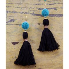 Yesenia Tassel Earring Earring Wire, Fish Hook Earrings, Hand Beading, Fish Hook, Tassel Earrings, Long Earrings, Tassel Necklace, Beaded Earrings, Ring Earrings