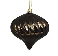 a black ornament hanging from a chain on a white background with the word love spelled in cursive letters