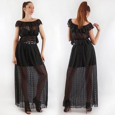 Ruffled lace skirt with pleats Material: lace Fabric: polyester-100 %  Details: - ruffled pleats - elastic band  - jersey lining SIZES: Tops and Bottoms Size XS                                                                                                  bust- around 34" / 84 cm  waist- around 24''/ 62 cm hips- around 34''/ 86 cm Size S bust- around 35''/ 88 cm waist- around 26''/ 66 cm hips- around 36''/ 90 cm Size M bust- around 37''/ 92 cm waist- around 28''/ 70 cm hips- around 37''/ 94 cm Lace Skirt Black, Long Lace Skirt, Black Lace Skirt, Skirt Pleated, Ruffled Skirt, Ruffle Skirt, Skirt Black, Lace Fabric, Elastic Band