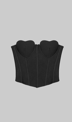 Introducing a luxurious addition to your wardrobe - the Strapless Corset Cropped Top in black. Crafted from the finest fabric. this elegant top features a corset-style bodice for a contoured. figure-hugging fit. Sophisticated and timeless. this piece exudes charisma and can easily be dressed up or down. making it the perfect must-have item for your wardrobe.Gentle Dry Clean OnlyColour may vary due to lighting on images. The product images (without model) are closest to the true colour of the pro Luxury Black Corset With Fitted Bodice, Luxury Black Tops With Corset Back, Luxury Strapless Corset With Adjustable Straps, Luxury Evening Corset With Adjustable Straps, Black Strapless Corset, Korsett Top, Corset Cropped, Celebrity Summer Style, Top Corset