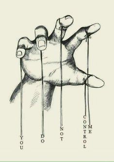 a drawing of a hand with the words, don't touch you