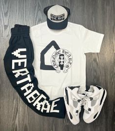 Jordan 4 Retro Outfit, Jordans 4, Air Jordan Outfit, Retro Outfit, Drippy Outfit, Jordan 4s, Dope Outfits For Guys