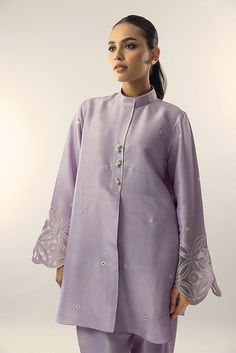 Penelope – Sania Maskatiya International Indian Co Ord Set Casual, Silk Wedding Sets With Set-in Sleeves, Sania Maskatiya Casual, Elegant Designer Pant Set With Dabka Detailing, Elegant Pant Set With Dabka For Designer Wear, Elegant Designer Chikankari Embroidery Pant Set, Elegant Designer Pant Set With Chikankari Embroidery, Elegant Chikankari Embroidered Pant Set, Elegant Pant Set With Resham Embroidery For Eid