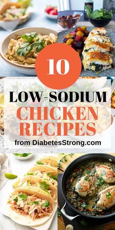 the top ten low sodomm chicken recipes