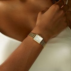 Timeless Watches Women, Simple Watches Women, Rosefield Octagon, 2023 Lifestyle, Feminine Era, Nyc Outfits, Classy Watch