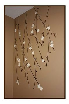 bedroom wall painting ideas creativity design simple Bedroom Wall Painting Ideas Creativity, Easy Wall Painting, Murals Ideas, Wall Drawing Ideas, Wall Painting Ideas Creative, Flower Wall Painting, Simple Wall Paintings, Home Wall Painting, Hall Ideas