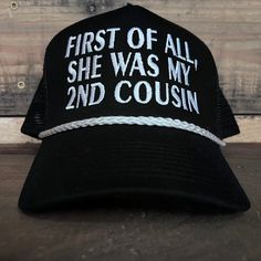 This is an official Collab between old school hats and Hillbilly Hartman TikTok Funny Adjustable Snapback Hat, Funny Adjustable Trucker Hat For Streetwear, Funny Black Snapback Baseball Cap, Funny Black Adjustable Snapback Hat, Funny Black Snapback Trucker Hat, Adjustable Snapback With Letter Print, School Hats, Ball Caps, Hats For Sale