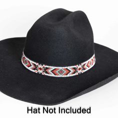 The Shane Hat Band adds a touch of sophistication to any outfit, whether you're dressing up for a special occasion or simply adding a touch of elegance to your everyday look. The subtle yet striking black beads effortlessly complement any hat color and style, making it a versatile addition to your accessory collection.**Please note this is the hatband only** Elegant Adjustable Mini Hats For Festival, Elegant Fitted Beaded Hat, Festival Black Beaded Hat, Black Beaded Festival Hat, Beaded Black Festival Hat, Beaded Curved Brim Hat, Elegant Adjustable Top Hat For Festivals, Elegant Black Beaded Hat, Elegant Black Festival Hats