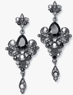 Victorian gauges Vintage Black and Grey Crystal Wedding gauges Bridal Prom Dangle Tunnels Plugs Earrings #WeddingPlugs #PromPlugs #PromGauges #earrings #WeddingGauges #0gPlugs #plugs #WeddingEarrings #FormalPlugs #gauges Gray Earrings, Wholesale Earrings, Crystal Chandelier Earrings, Prom Earrings, Prom Jewelry, Cubic Zirconia Jewelry, Plugs Earrings, Cubic Zirconia Earrings, Bridesmaid Earrings