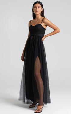 At The Altar Dress In Black | Showpo Black Tulle Corset Dress With Lined Bodice, Party Dresses With Tulle Skirt And Mesh Material, Sheer Bodice Maxi Dress For Prom Season, Formal Tulle Maxi Dress With Sweetheart Neckline, Tulle Mesh Dress For Night Out, Mesh Tulle Dress For Night Out, Chic Tulle Corset Dress For Prom, Chic Tulle Maxi Dress For Night Out, Sweetheart Neckline Maxi Dress With Sheer Bodice For Prom