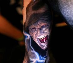 Star Wars Makeup, Leia Star Wars, Emperor Palpatine, World Tattoo, 3d Tattoos, Tattoos Gallery