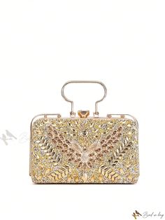 Bird in Bag - Exquisite Diamond-Embellished Ladies Evening Clutch - Elegant Single-Shoulder Bag for Upscale Gatherings, Weddings, and Special Events. Perfect Valentines Day Gift. Red Evening Bag. Square Box Bag With Detachable Strap For Party, Square Evening Bag With Detachable Handle For Party, Luxury Square Evening Bag With Detachable Handle, Luxury Square Evening Bag With Detachable Handle For Party, Square Evening Bag With Detachable Strap For Party, Party Evening Bag With Detachable Strap, Party Square Evening Bag With Detachable Strap, Glamorous Gold Shoulder Bag With Detachable Strap, Embellished Formal Pouch Bag