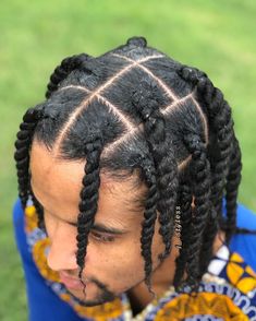 Mens Twists Hairstyles, Twist Box Braids, Baby Boy Hairstyles, Big Braids, 70s Hair, Braids For Boys, Mens Braids Hairstyles, Braided Cornrow Hairstyles, Mens Braids