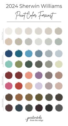 the color scheme for sherylin williams's paint - under - portrait