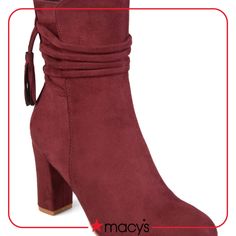 in stock Dress Booties, Chunky High Heels, Ankle Wrap, Plus Size Activewear, Journee Collection, Pump Sandals, Dress And Heels, Baby Clothes Shops, Socks And Hosiery