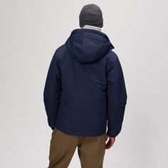 For an option that holds up through years of hard wearing, we recommend you work the Patagonia Isthmus Jacket into your wardrobe. Ideal for soggy Northwest weather and cold New England winters, the Isthmus is made from a wind- and water-resistant material that won't easily tear when you're shoveling your front walkway or stacking firewood in the shed before the first big snow storm of the year. Front Walkway, Winter Gear, Classic Jacket, Puffy Jacket, Hold Ups, Warm Jacket, Jackets Online, Patagonia, Workout Pants