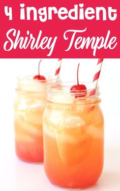 Shirley Temple Drink for Kids Shirley Temple Drink For Kids, Fun Kids Drinks, Shirley Temple Recipe, Kid Drinks Recipes, Shirley Temple Drink, Easy Drinks To Make, Fun Drink Recipe, Kid Friendly Drinks