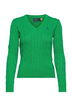 Ralph Lauren Womens Clothing, Ralph Lauren Pullover, Polo Ralph Lauren Sweater, Ralph Lauren Green, Lauren Green, Ralph Lauren Sweater, Ralph Lauren Womens, Knit Cotton