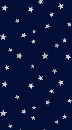 white stars on a dark blue background