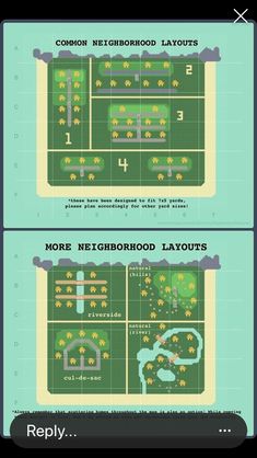 two maps showing the locations of different types of boats