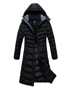 ELORA Women's Warm Fleece Lined Maxi Puffer Coat Warm Jackets For Women, Womens Parka Winter