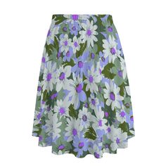 Embrace effortless style with our Boho Floral Maxi Skirt for Women. This all-over print long skirt features a beautiful floral design, perfect for adding a touch of bohemian charm to your wardrobe.  Made from a comfortable blend of 95% polyester and 5% spandex, it offers a regular fit and fabric weight of 170g/m² for a soft and flowing feel. With practical pockets and an elastic waistband, this skirt combines fashion and functionality. Available in sizes XS-6XL, it caters to all body types from Non-stretch Bohemian Skirt For Spring, Long Floral Print Skirt, Relaxed Fit, Cheap Bohemian Non-stretch Maxi Skirt, Long Floral Skirt, Printed Long Skirt, Non-stretch Floral Print Beach Skirt, Maxi Skirt Boho, Non-stretch Multicolor Floral Print Skirt, Floral Maxi Skirt