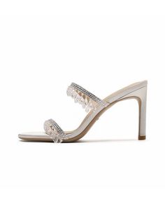 Size: 34,35,36,37,38,39,40Upper material: satinToe shape: round headSole material: rubber Elegant Crystal Sandals For Spring, Elegant Crystal Heels For Summer, Crystal Open Toe Sandals For Party, Party Crystal Open Toe Sandals, Elegant Crystal Sandals For Formal Occasions, Elegant Formal Crystal Sandals, Summer Crystal Heels With Rhinestones, Elegant Crystal Sandals With Rhinestones, Crystal Heels For Summer Evenings