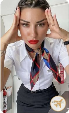 Uniform Drawing, Flight Attendant Life, Female Pilot, The Passenger