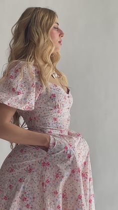 THE VENUS DRESS – wildroseandsparrow Casual Pink Dress, Modest Lookbook, Phlebotomy Study, Short Princess Dress, Aliexpress Dresses, Feminine Clothing, Wife Style, Satin Formal Dress, Pink Sundress