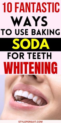 Baking Soda For Teeth, Grow Back Receding Gums, Toothache Relief