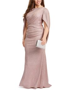 in stock Draped Gown, Formal Dress Code, Minimal Dress, Gown Pink, Drape Gowns, Plus Size Gowns, Plus Size Formal Dresses, Column Gown, Beaded Gown