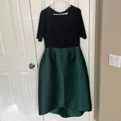 This Dress Was Purchased On Modcloth.Com It Looks Amazing As A Wedding Guest Or For The Holidays With Heels And A Sparkly Collared Necklace. Hi Low Cut. 3/4 Sleeve. Used Good Condition. Elegant Half Sleeve Dinner Dress, Green 3/4 Sleeve Dress For Party, Black 3/4 Sleeve Dress For Wedding, Green 3/4 Sleeve Party Dress, Formal Green Dress With 3/4 Sleeves, Elegant Green Dress With 3/4 Sleeves, Black 3/4 Sleeve Wedding Dress, Black 3/4 Sleeve Cocktail Dress, Mod Green A-line Dress