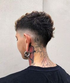 Female Short Mullet Haircut, Unique Hair Styles For Short Hair, Burst Fade Mullet Women, Edgy Mullet Mens, Short Edgy Mens Haircut, High Fade Haircut Women, Burst Fade Women, Womens Mohawk Short, Growing Out Mohawk