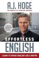 a book cover for effort english learn to speak english like a native speaker by a j hoge