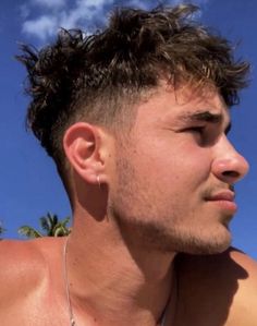 Top 50 Trendy & Cool Men's Fade Haircuts: Detailed Gallery | 50 Best Fade Haircuts for Men (Detailed Gallery) | Aesthetic Hairstyles For Men Kian Lawley Style, Men’s Haircut Short Sides, Surfer Cut For Men, Australian Haircuts Men, Kian Lawley Hair, Small Mullet Men, Short Textured Fringe Men, White Men Haircut, Messy Short Hair Men