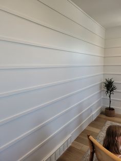 Half Horizontal Shiplap Wall, Coastal Wainscoting, Horizontal Wall Panelling, Shiplap With Wainscoting, Chair Rail Hallway, Vertical And Horizontal Shiplap, Vertical Shiplap Chair Rail, Modern Shiplap Wall, Shiplap And Wainscoting Together