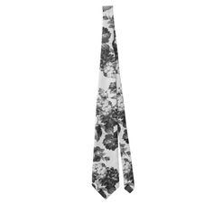 Boho vintage simple black white floral tie, Adult Unisex, Size: Large, Pale Blue Floral Tie Wedding, Black Bow Tie, Hair Stylist Business, Black And White Floral, Boho Vintage, Diy Face Mask, Dog Design, Popular Style, Vintage Boho