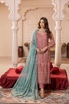 Gulmira By House Of Nawab Embroidered Net Suits Unstitched 3 Piece HON24G4 D-06 TALA- Lux - Luxury Collection - Luxury Collection I Latest Pakistani Salwar Kameez Punjabi Suits Designer Wear Net Sleeves, Net Design, Pakistani Lawn Suits, Pakistani Salwar Kameez, Chiffon Collection, Pakistani Wedding Dresses, Silk Trousers, Extra Fabric, Fabric Stores Online