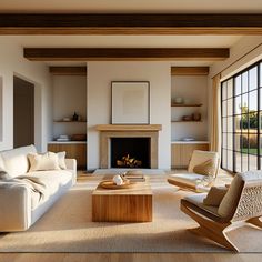 the living room is clean and ready to be used as a place for relaxing time